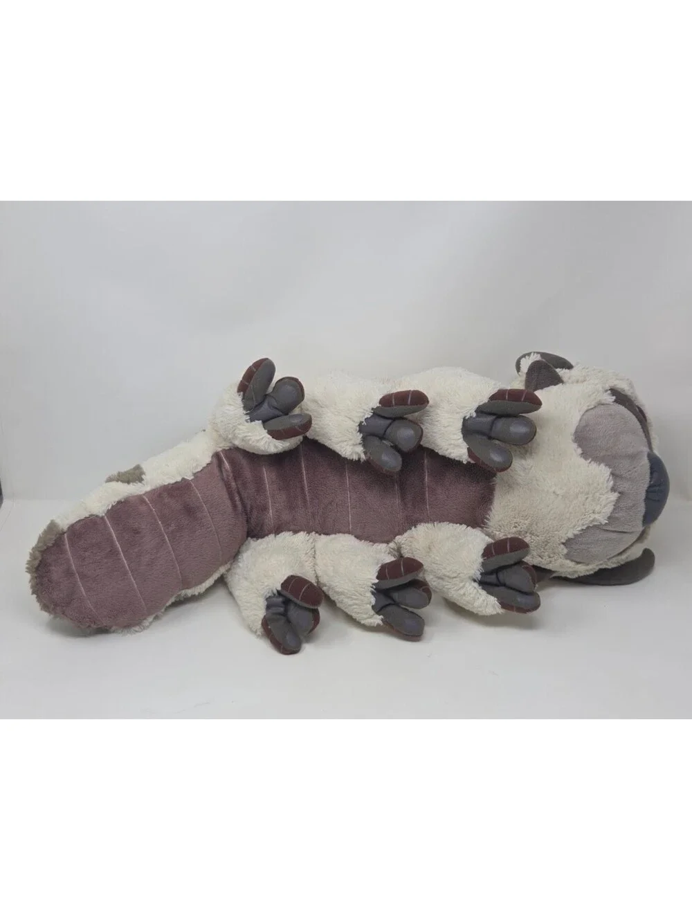 Large Appa Flying Bison Plush Stuffed Animal Cream Brown Six Legged Toy